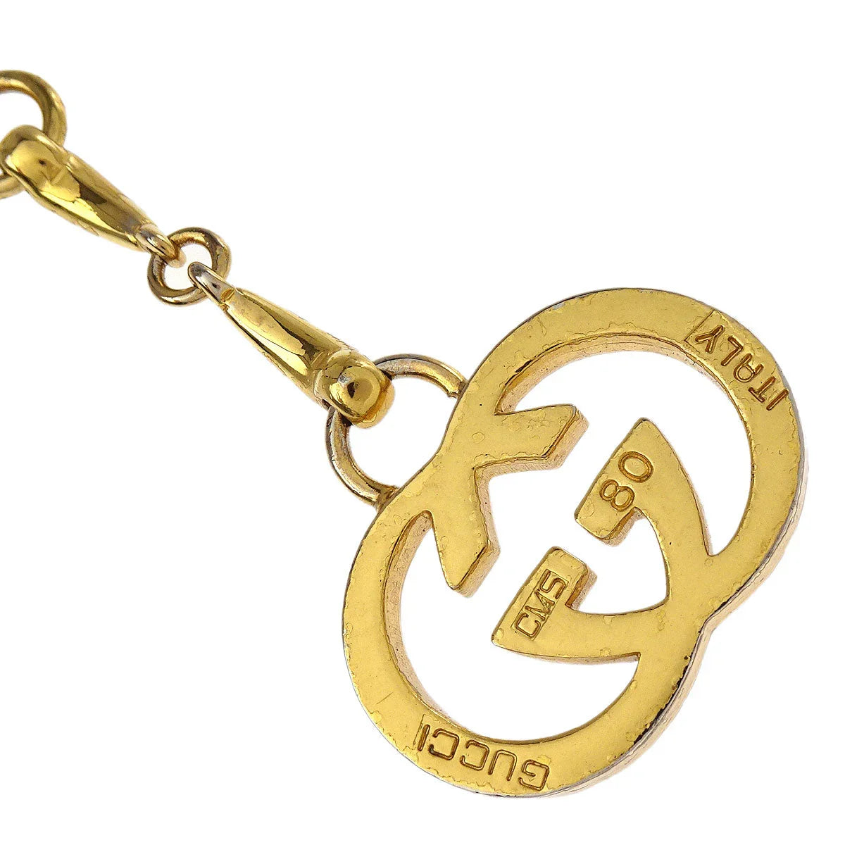 Gucci Chain GG Belt Gold CMS8