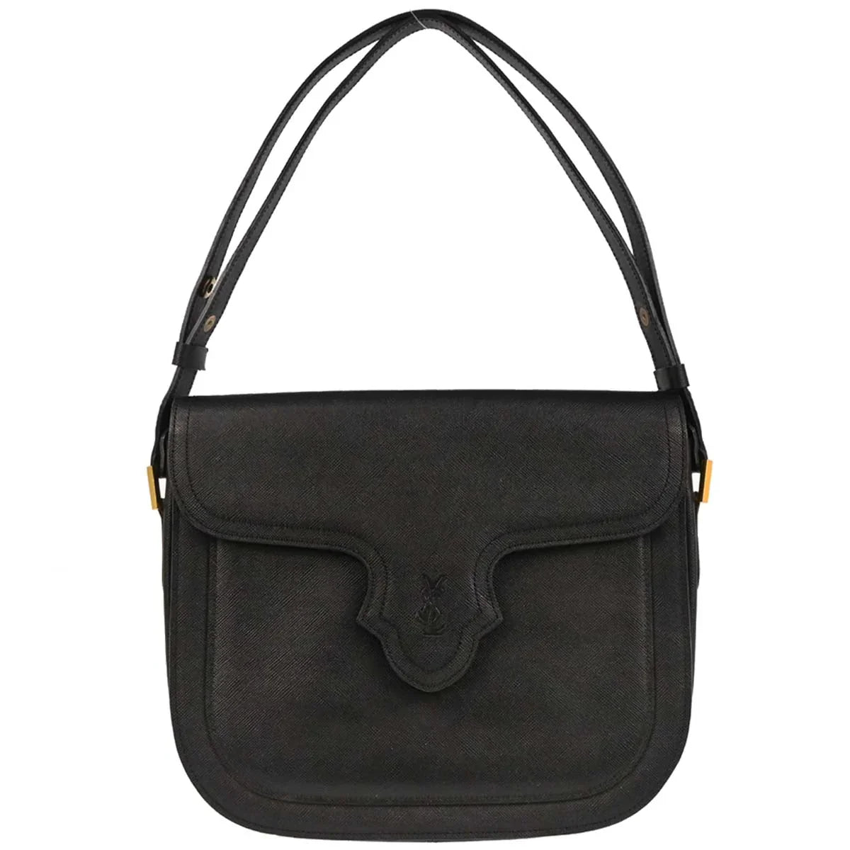 Yves Saint Laurent Black Leather Handbag