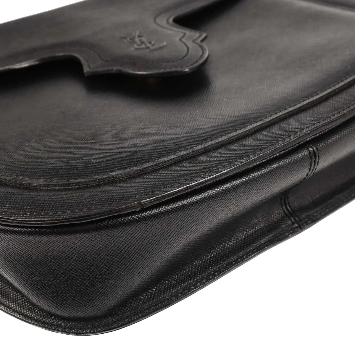 Yves Saint Laurent Black Leather Handbag