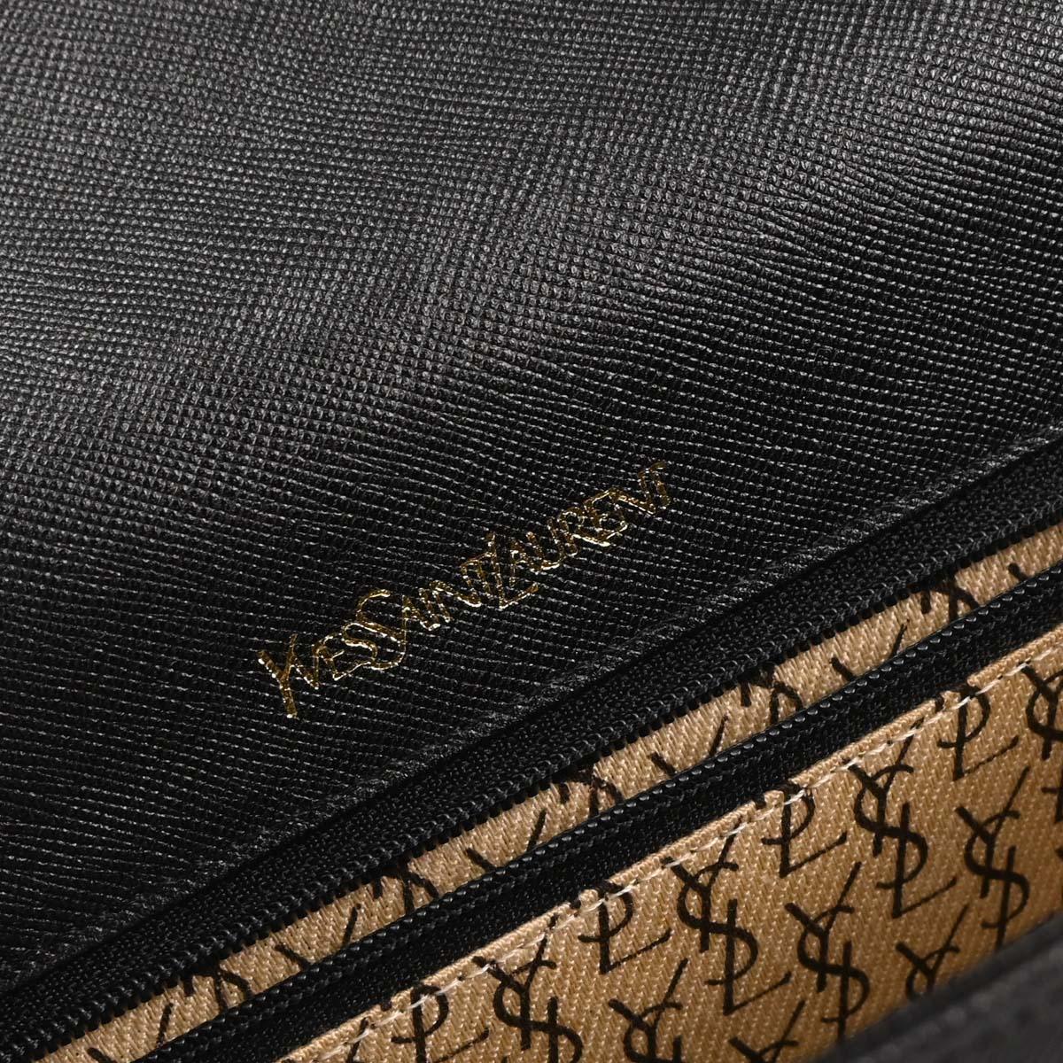 Yves Saint Laurent Black Leather Handbag