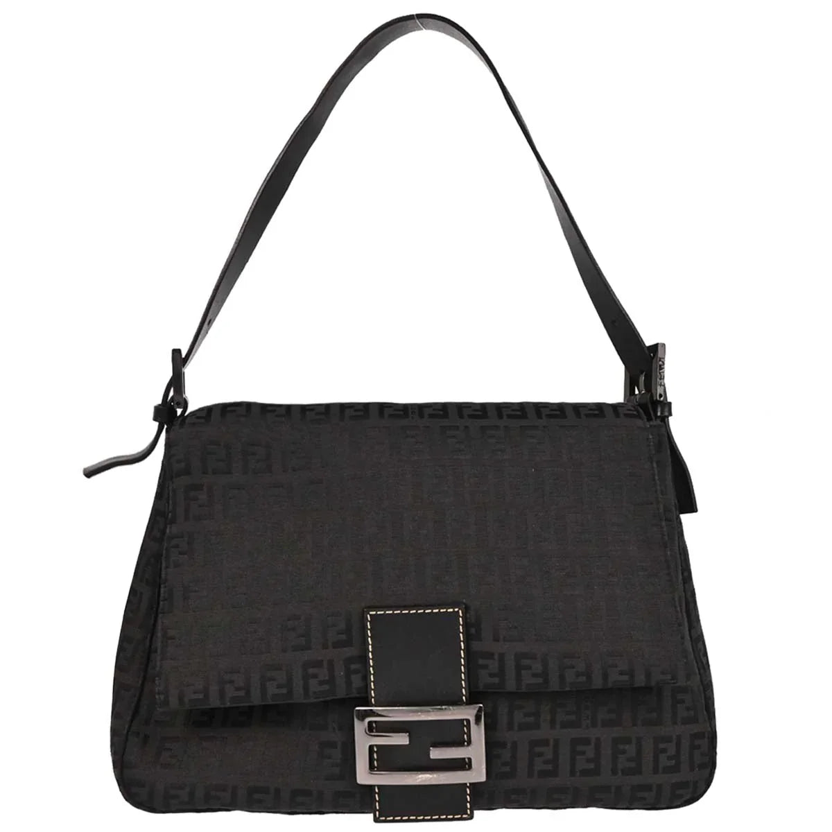 Fendi 2002 Zucchino Mamma Baguette Handbag