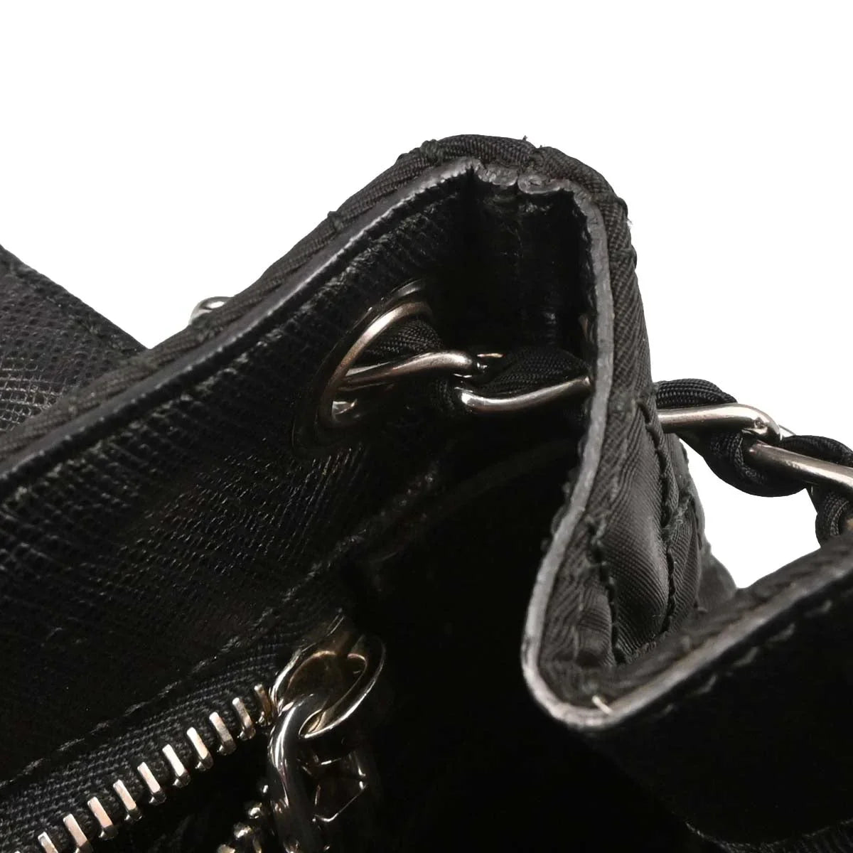 Prada Black Nylon Shoulder Bag
