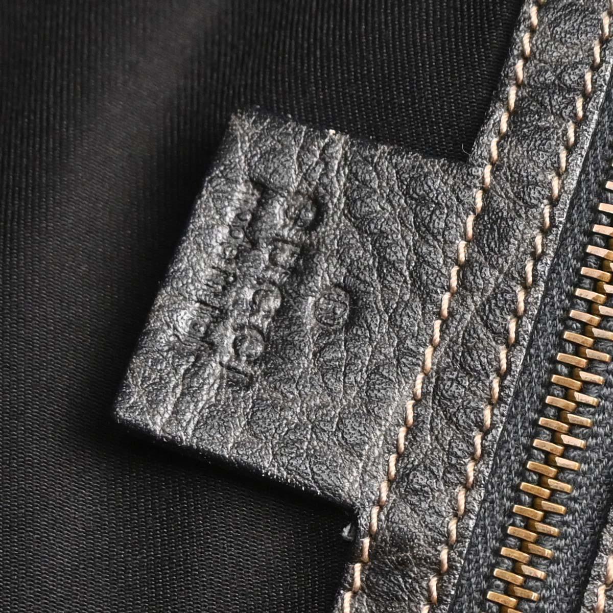 Gucci Gray Leather Handbag