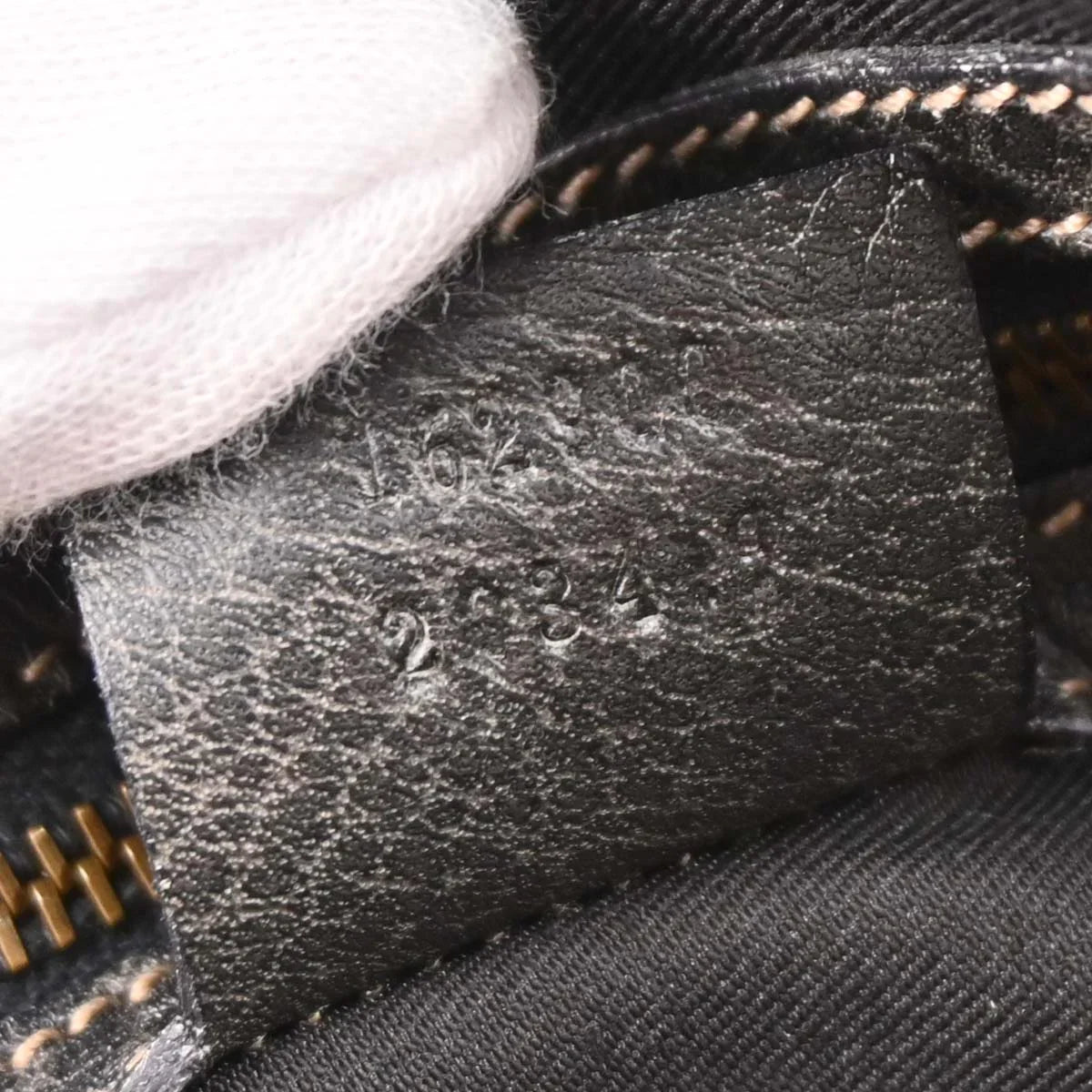Gucci Gray Leather Handbag