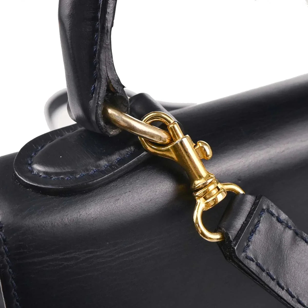 Celine Dark Navy 2way Shoulder Handbag
