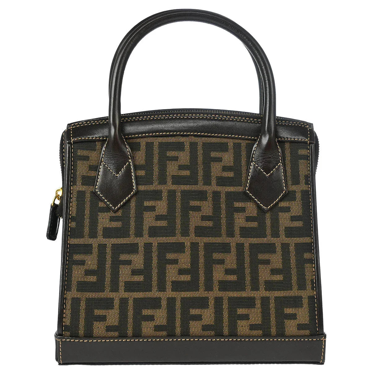 Fendi Brown Zucca Handbag