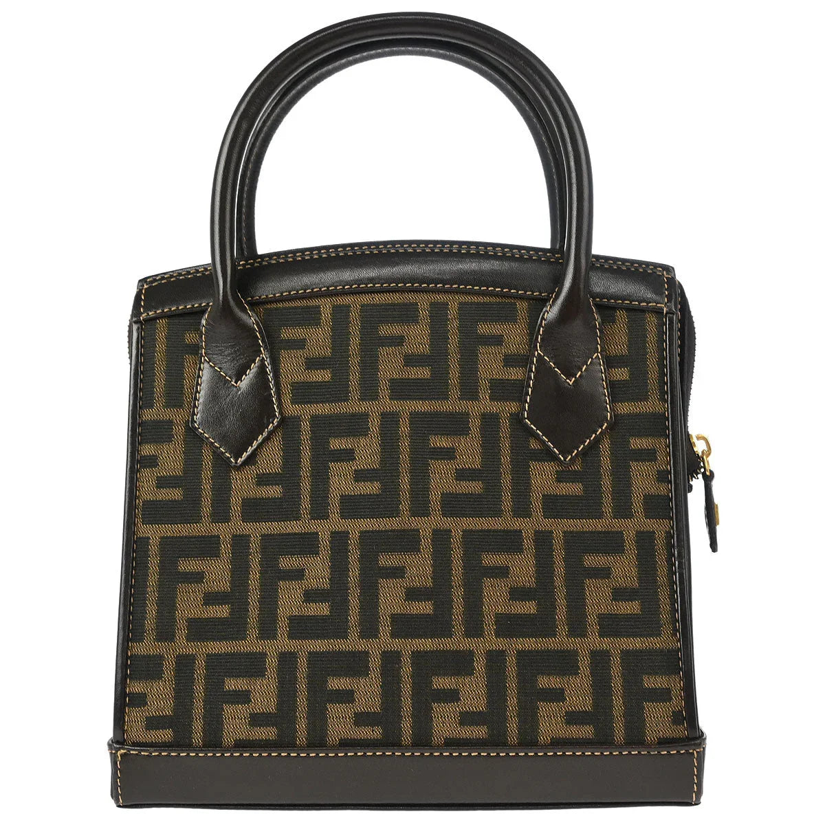 Fendi Brown Zucca Handbag
