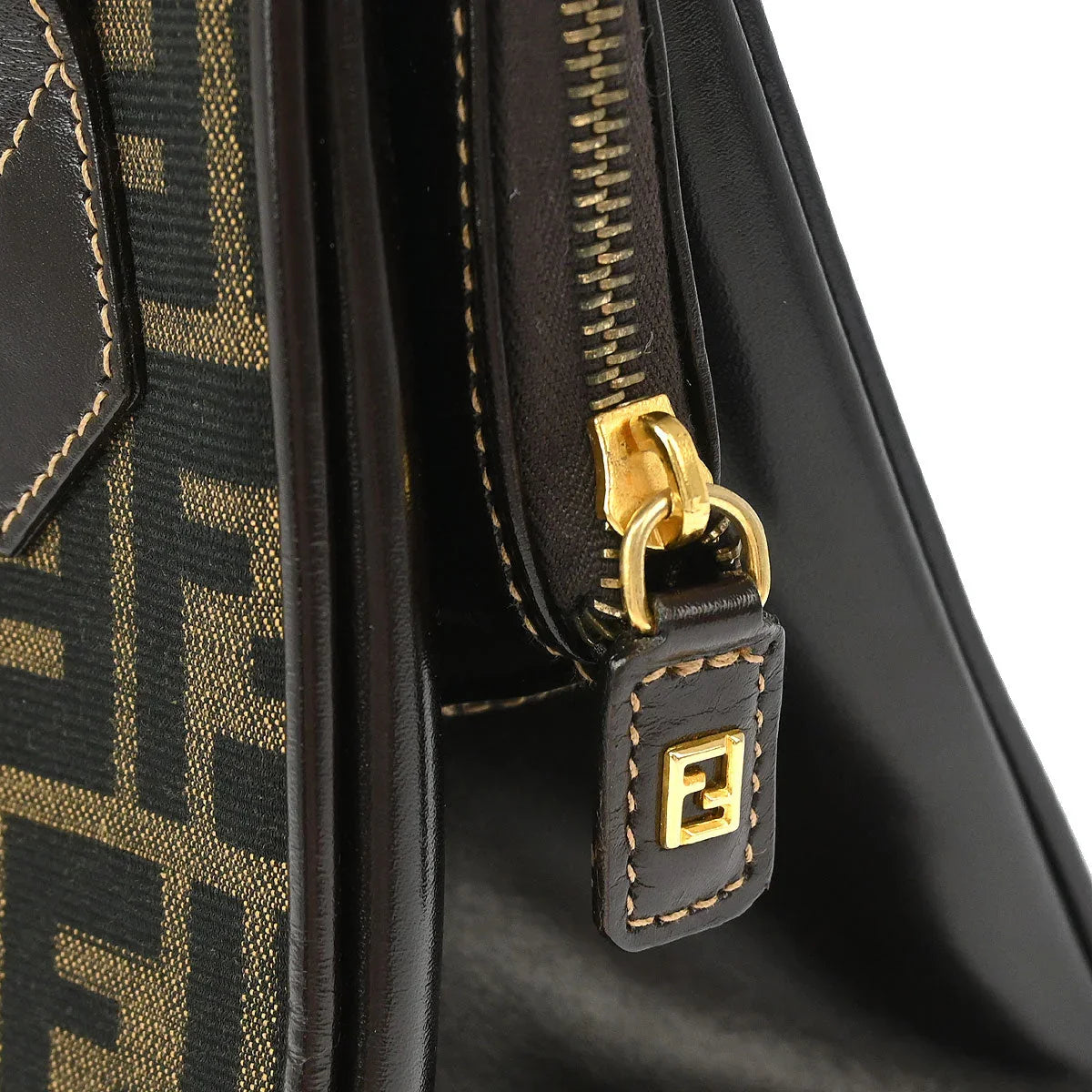 Fendi Brown Zucca Handbag