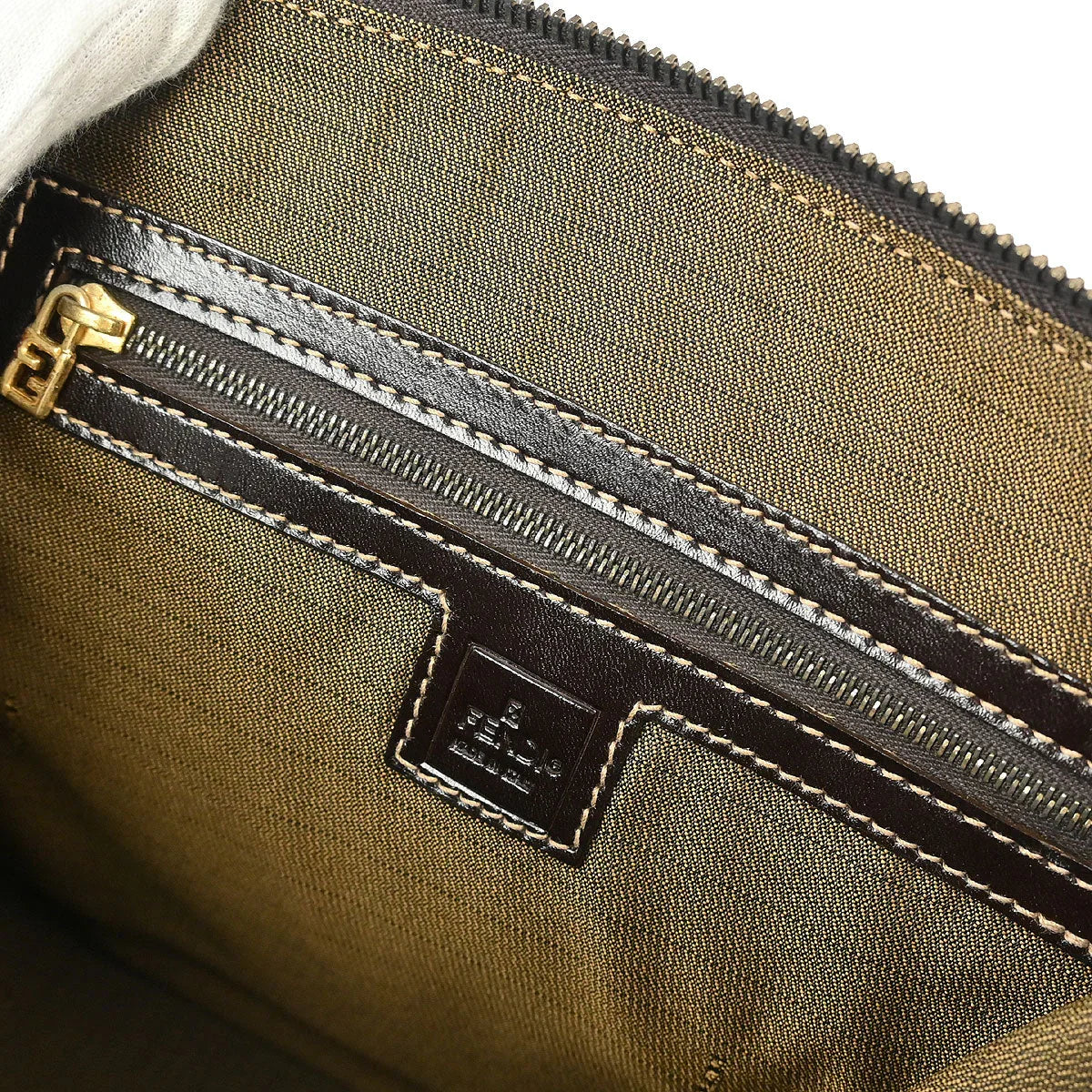 Fendi Brown Zucca Handbag