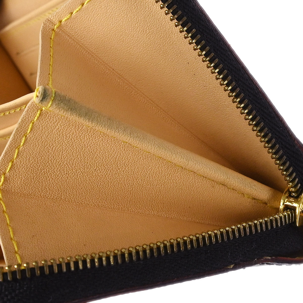 Louis Vuitton 2008 Black Multicolor Zippy Coin Purse Wallet M66549