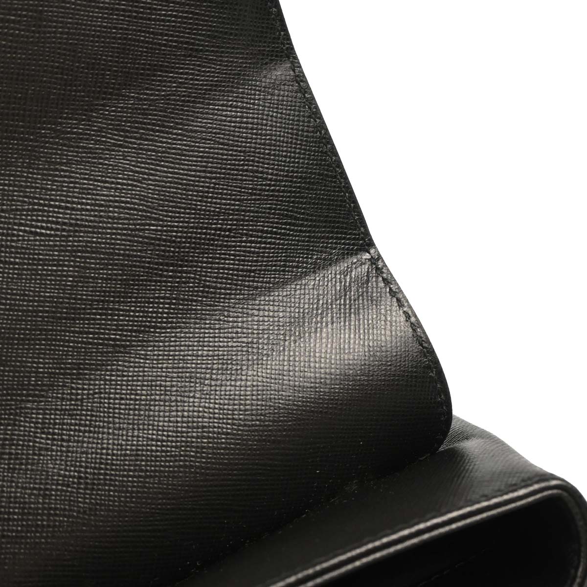 Salvatore Ferragamo Black Leather Gancini 2way Shoulder Handbag
