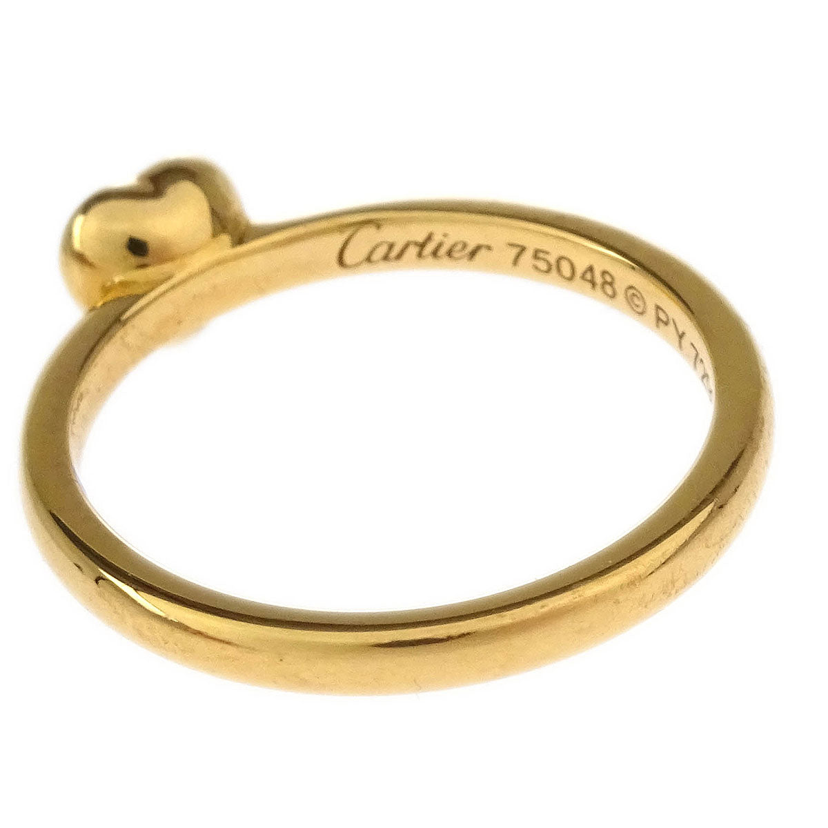 Cartier Diamants Ring PY7299 750 Diamond Gold #48