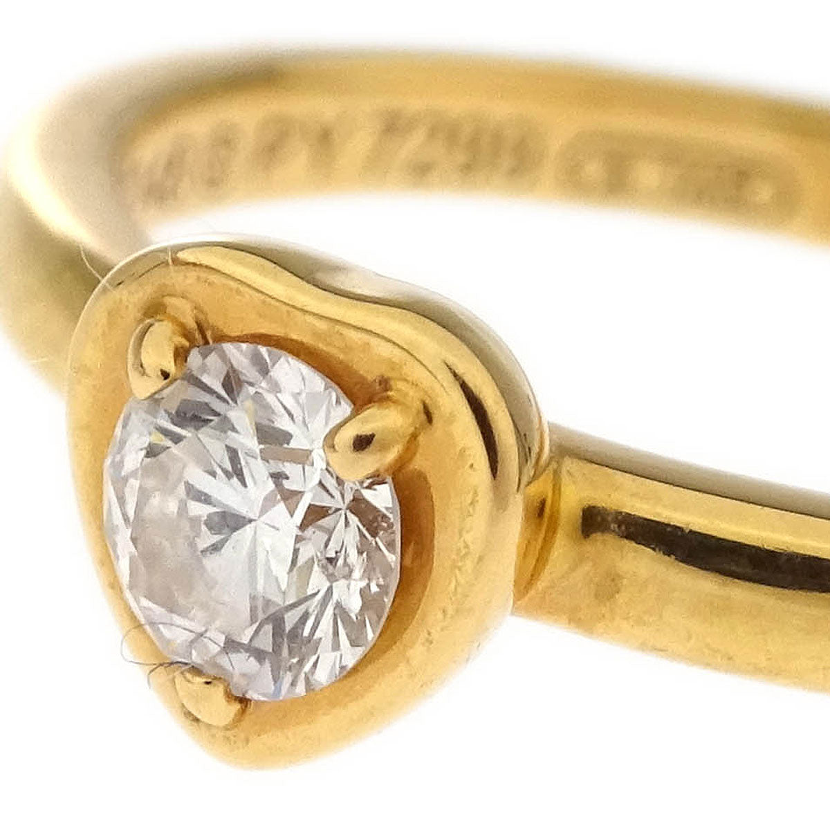 Cartier Diamants Ring PY7299 750 Diamond Gold #48