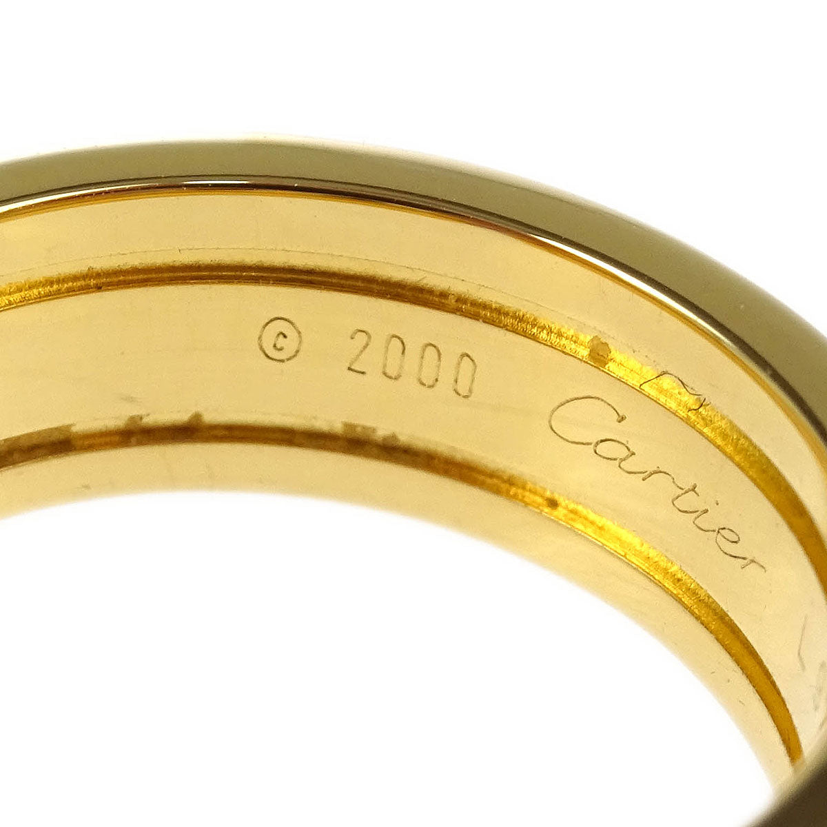 Cartier C2 Ring L92984 750 Gold #51
