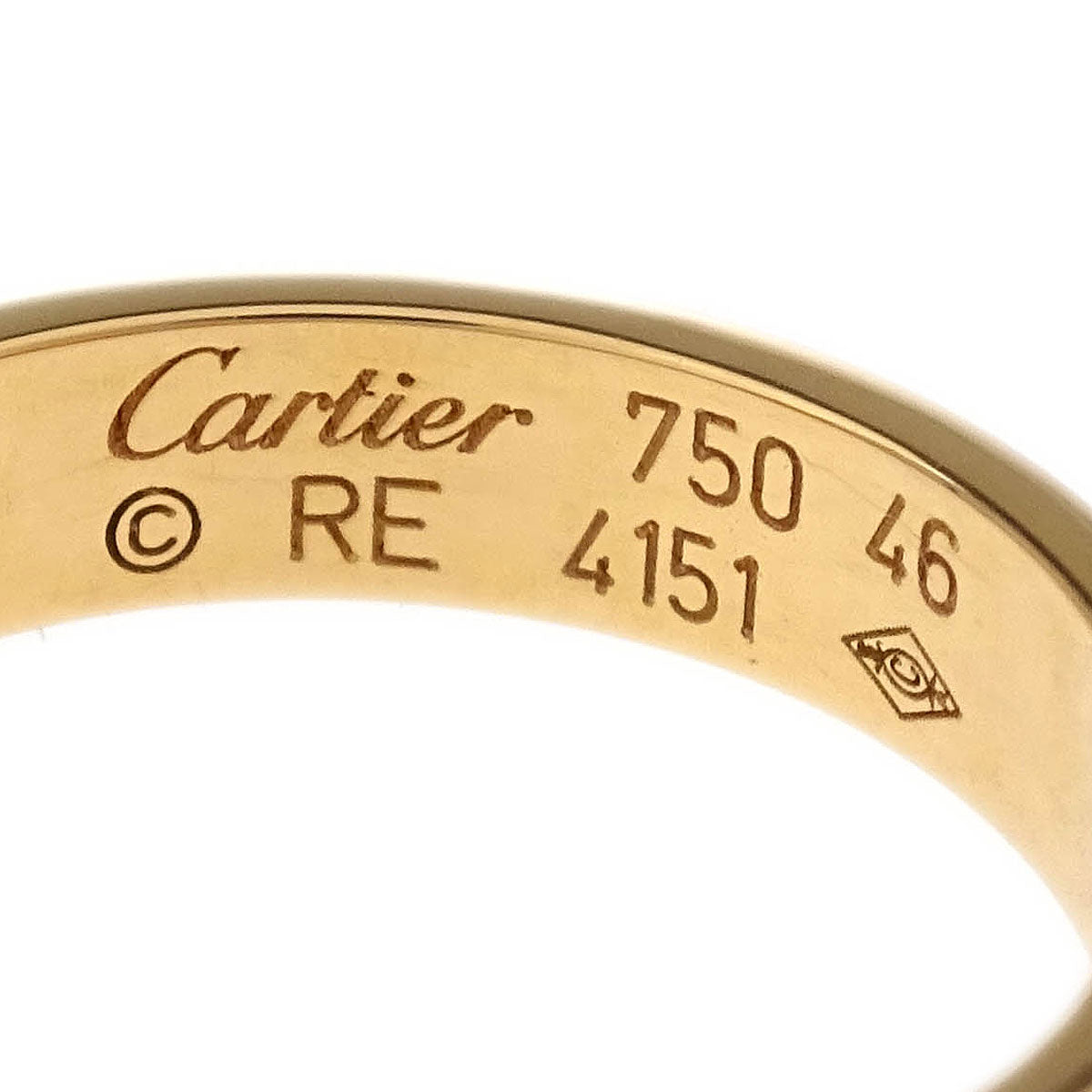 Cartier Mini Love Ring 750 #46 RE4151