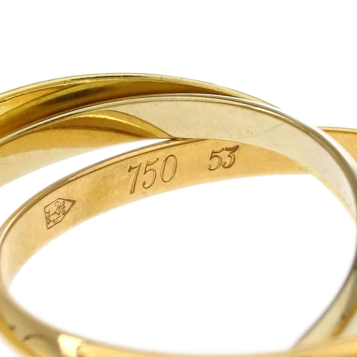 Cartier Trinity Ring 750 #53 A8981E