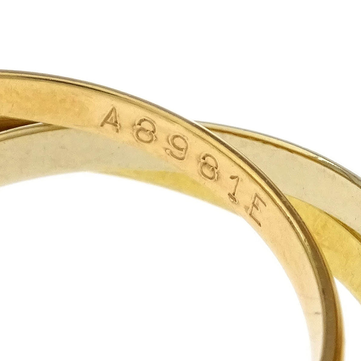Cartier Trinity Ring 750 #53 A8981E