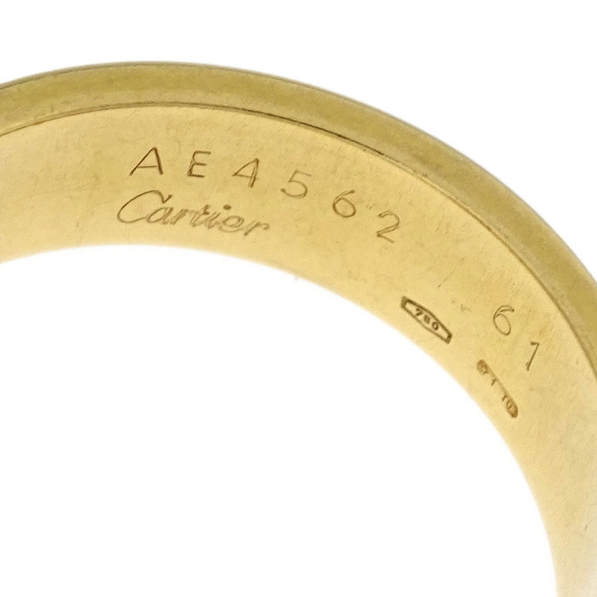 Cartier Love Ring 750 #61 #60 AE4562