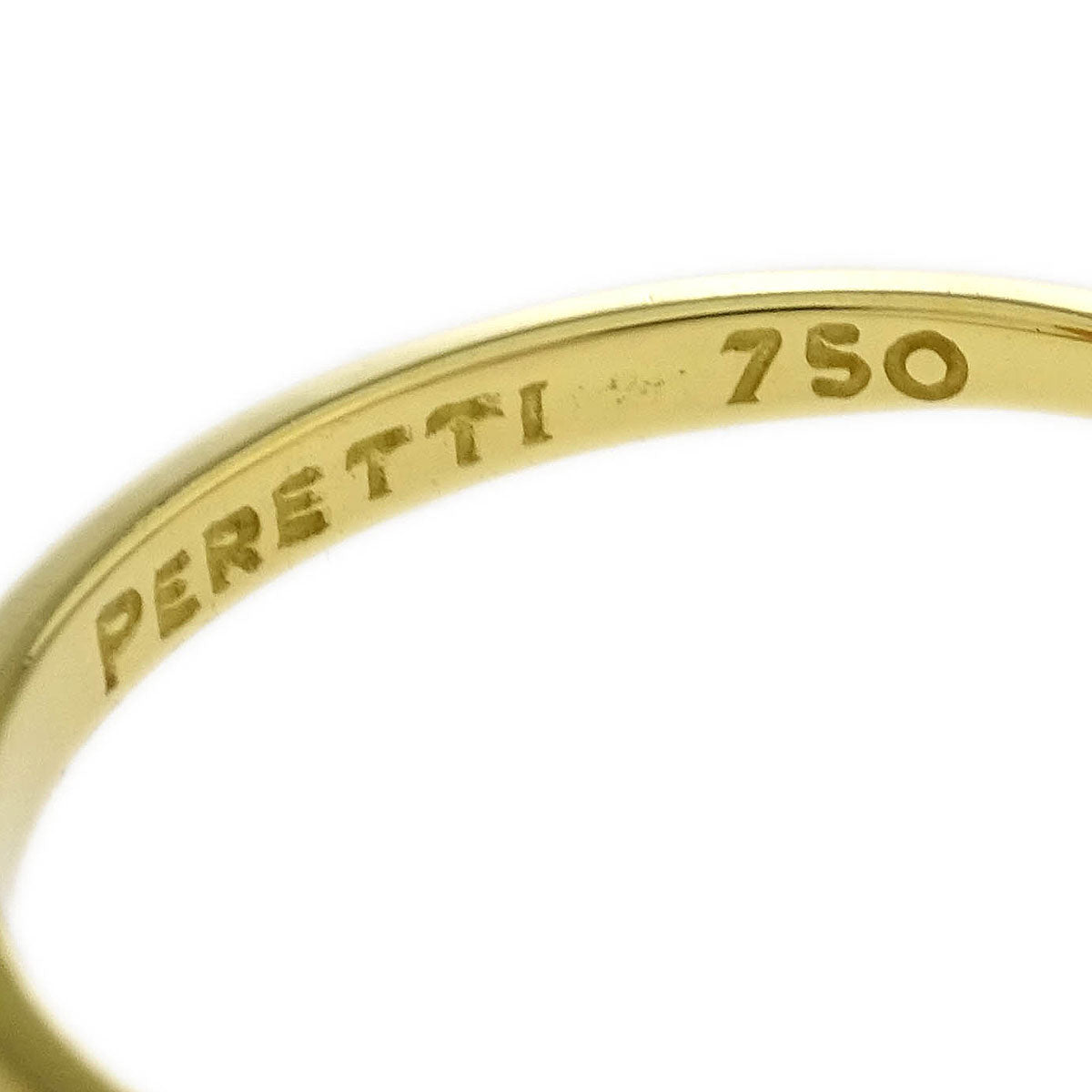 Tiffany & Co. Open Heart Ring 750 Diamond #54