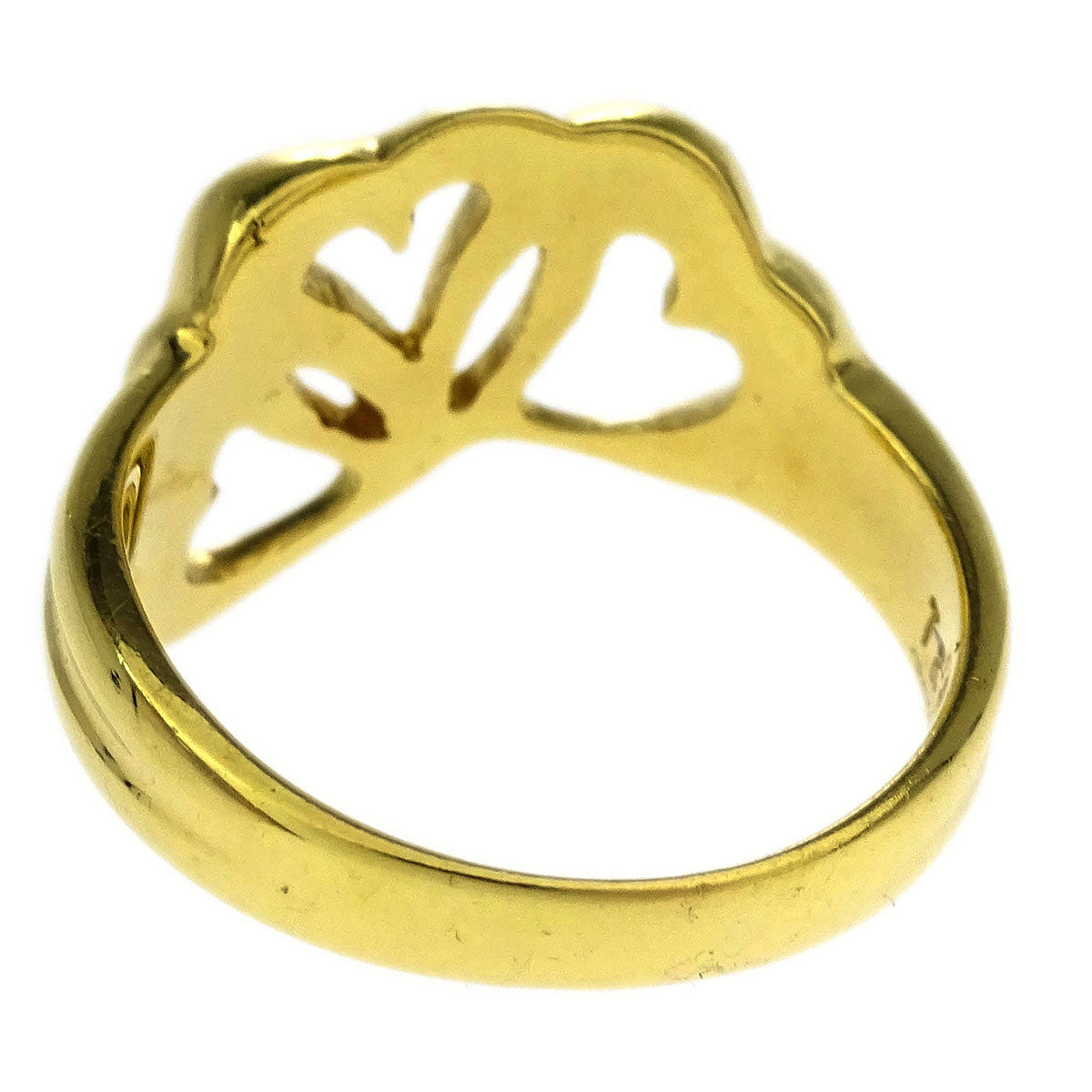 Tiffany & Co. Open Heart Ring 750 #49