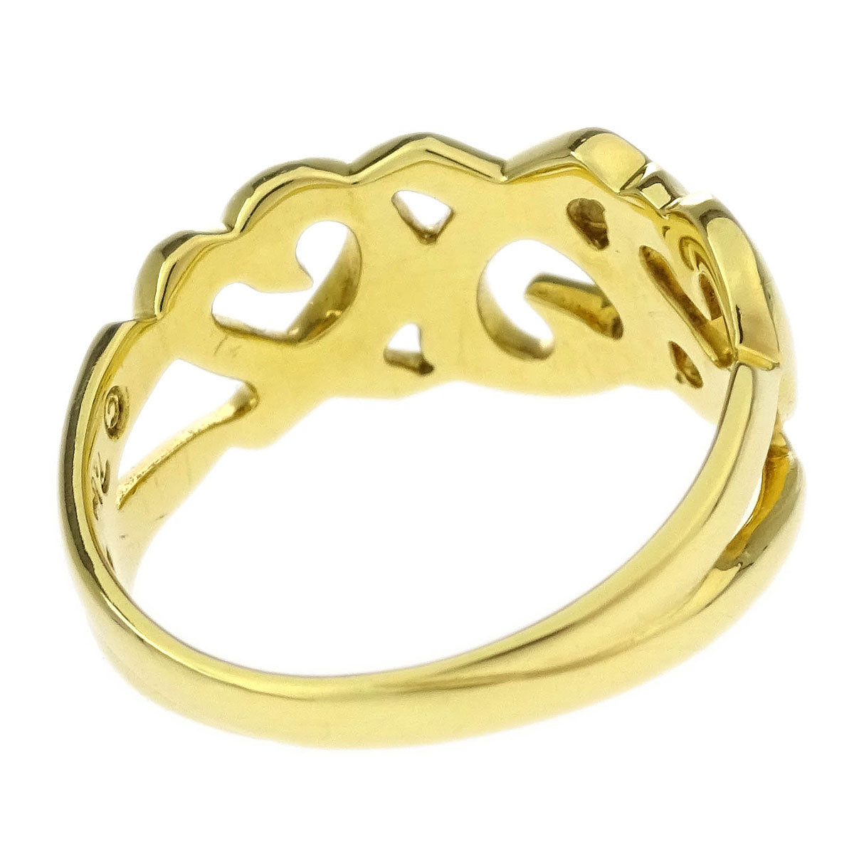Tiffany & Co. Triple Loving Heart Ring 750 #50
