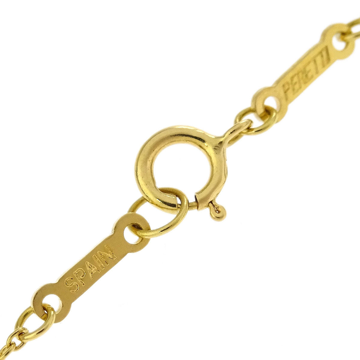 Tiffany & Co. Open Heart Pendant Necklace 750 Gold
