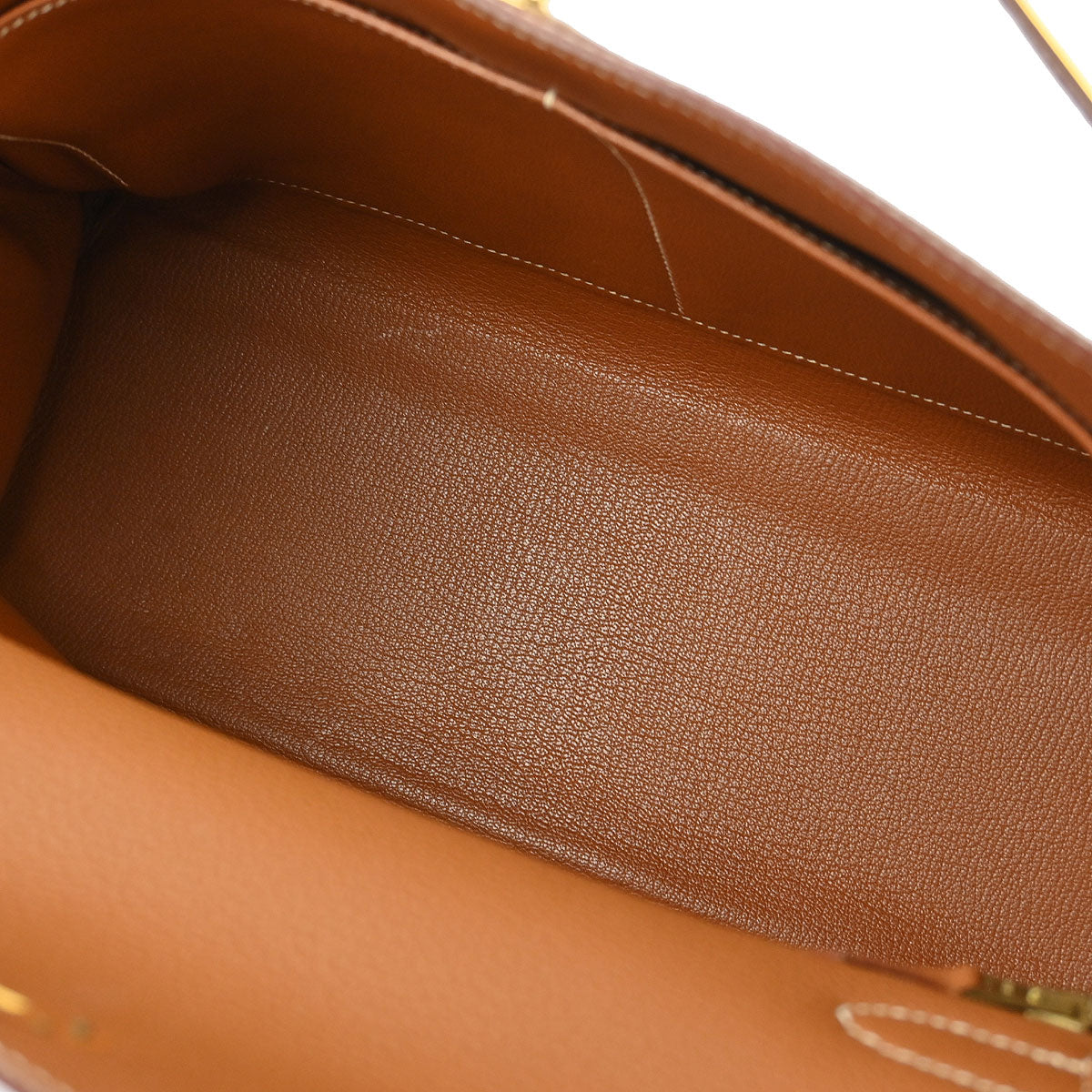 Hermes 2002 Gold Togo Kelly 32 Retourne 2way Shoulder Handbag