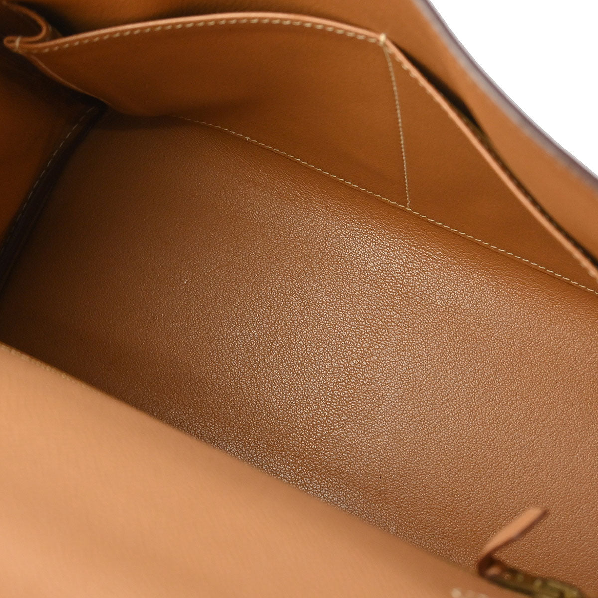 Hermes 2000 Natural Courchevel Kelly 28 Retourne 2way Shoulder Handbag