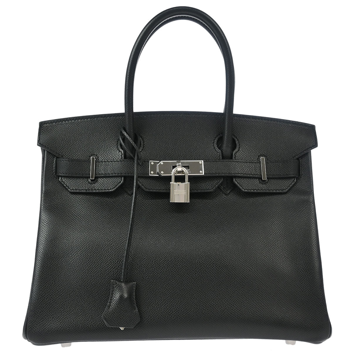 Hermes 2007 Black Epsom Birkin 30 Handbag