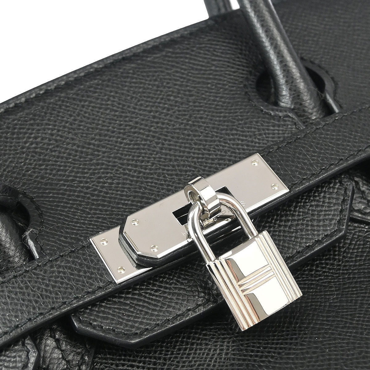 Hermes 2007 Black Epsom Birkin 30 Handbag
