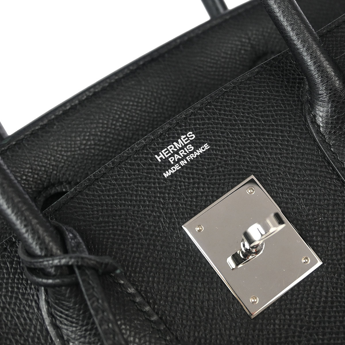 Hermes 2007 Black Epsom Birkin 30 Handbag