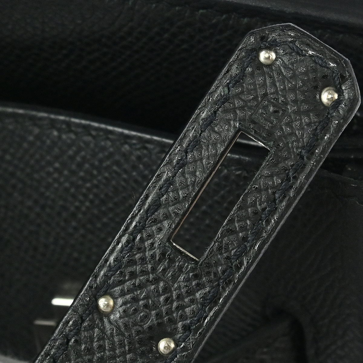 Hermes 2007 Black Epsom Birkin 30 Handbag