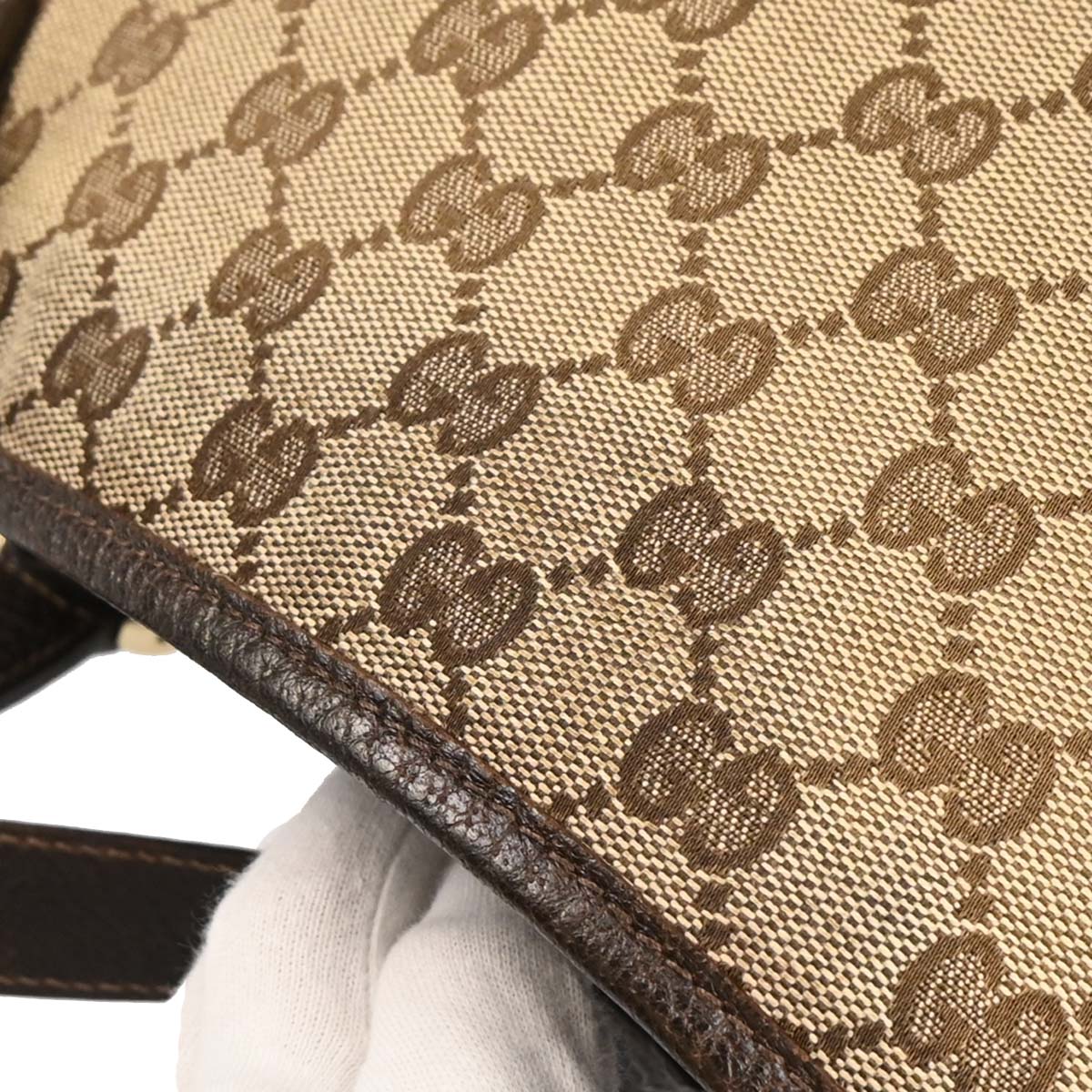 Gucci Beige GG Hobo Handbag