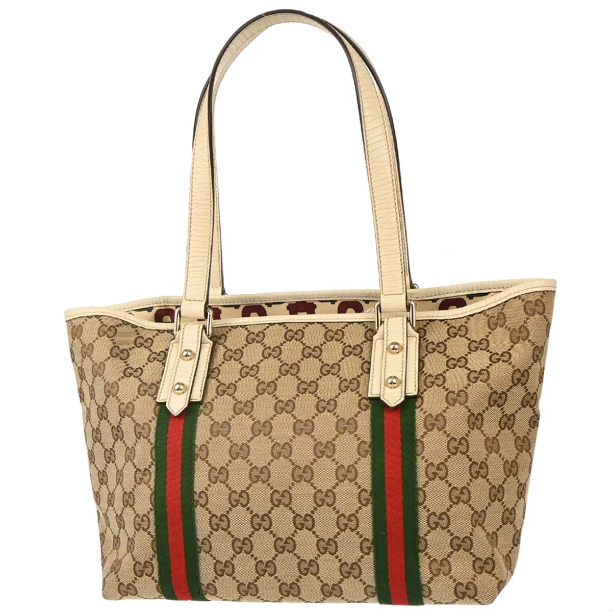 Gucci Beige GG Tote Handbag