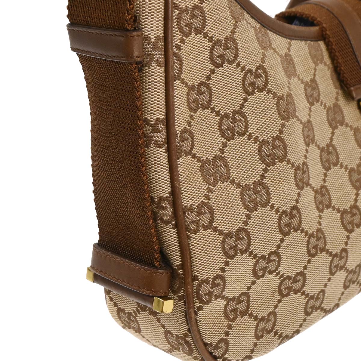 Gucci Beige GG Hobo Handbag