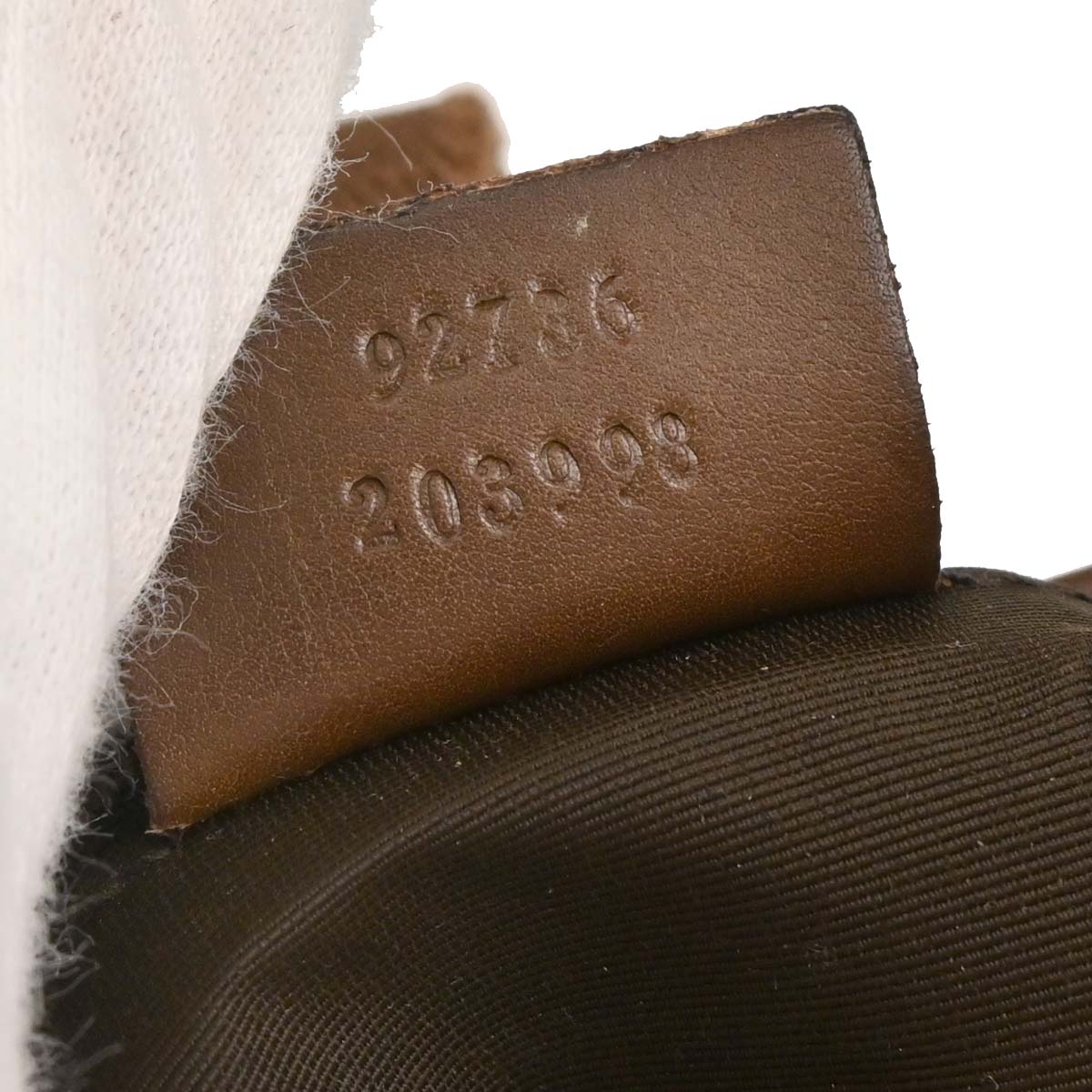 Gucci Beige GG Hobo Handbag