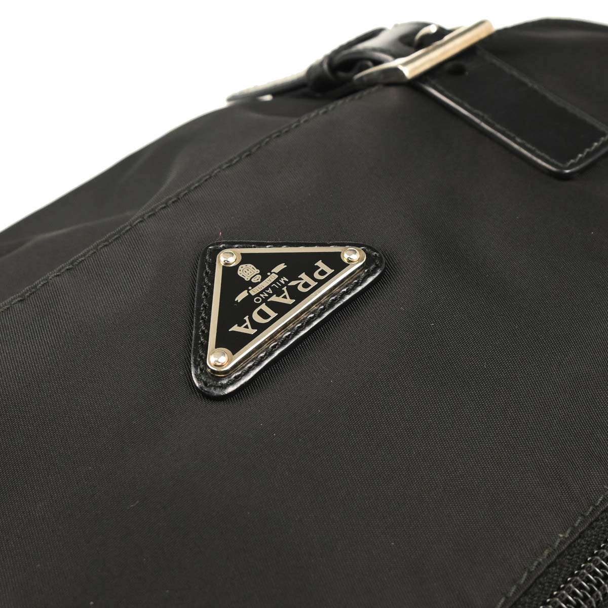 Prada Black Nylon Shoulder Bag