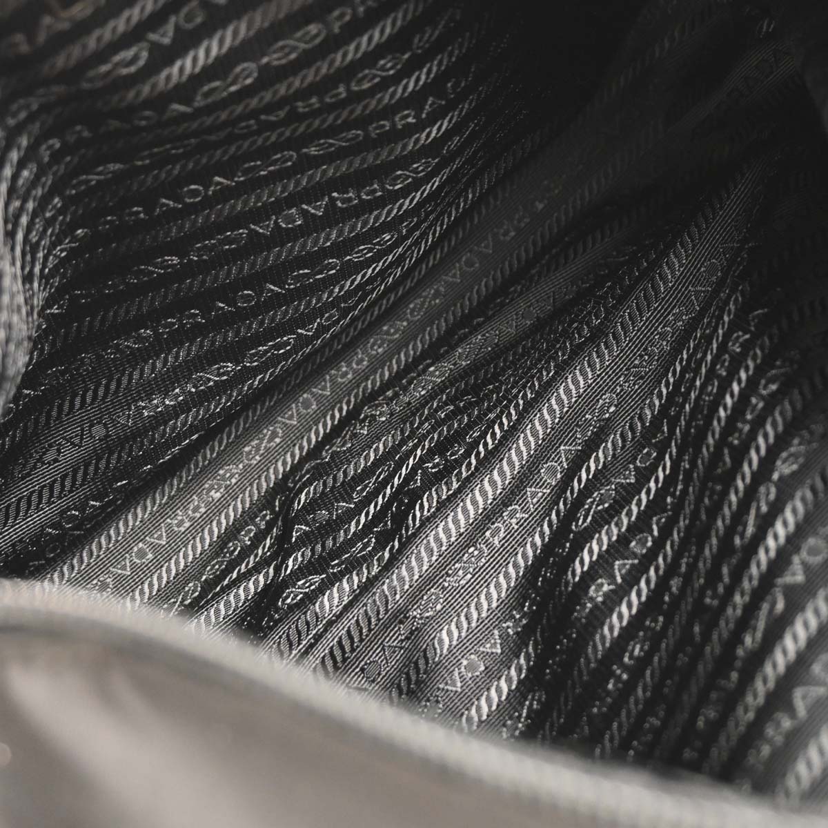 Prada Black Nylon Shoulder Bag