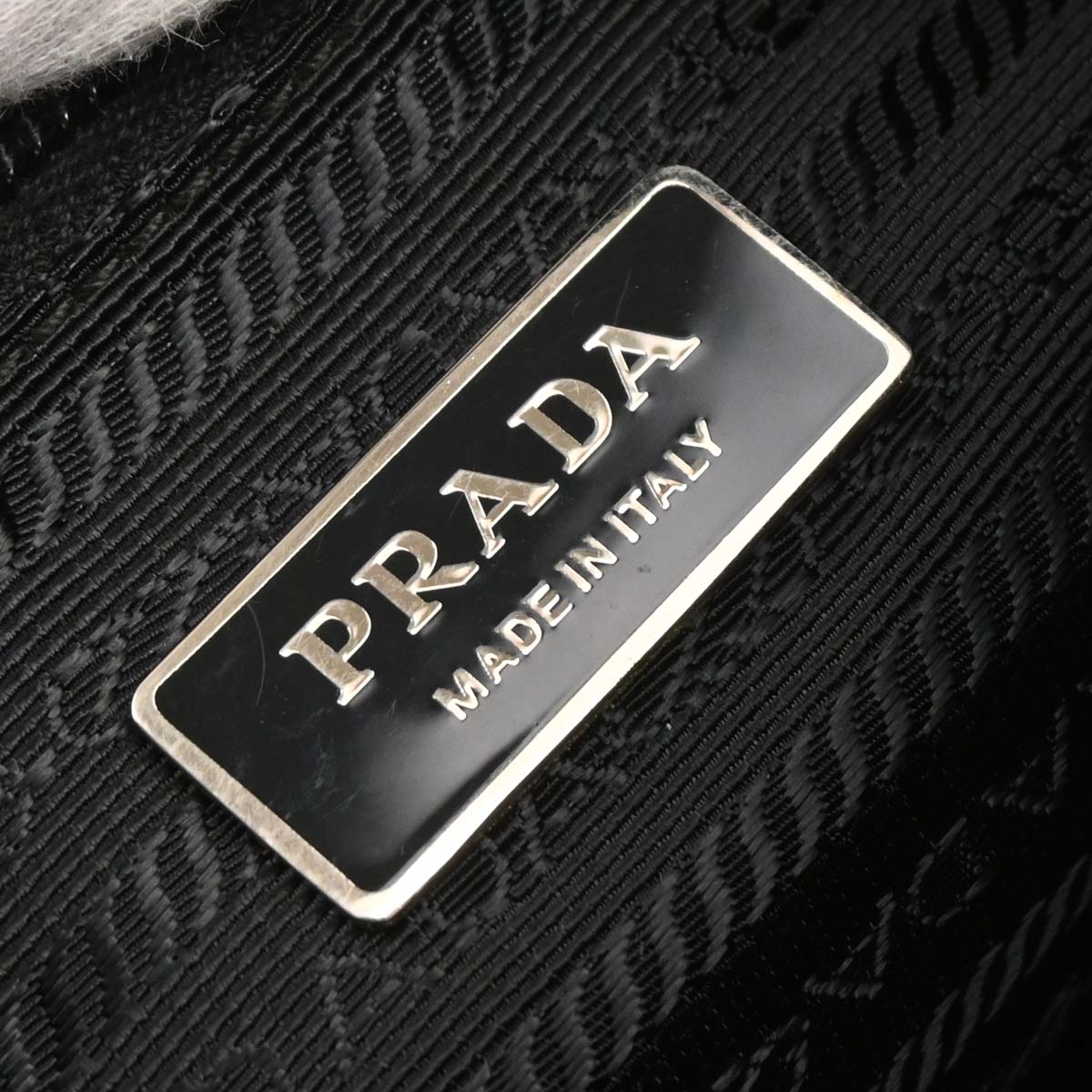 Prada Black Nylon Shoulder Bag