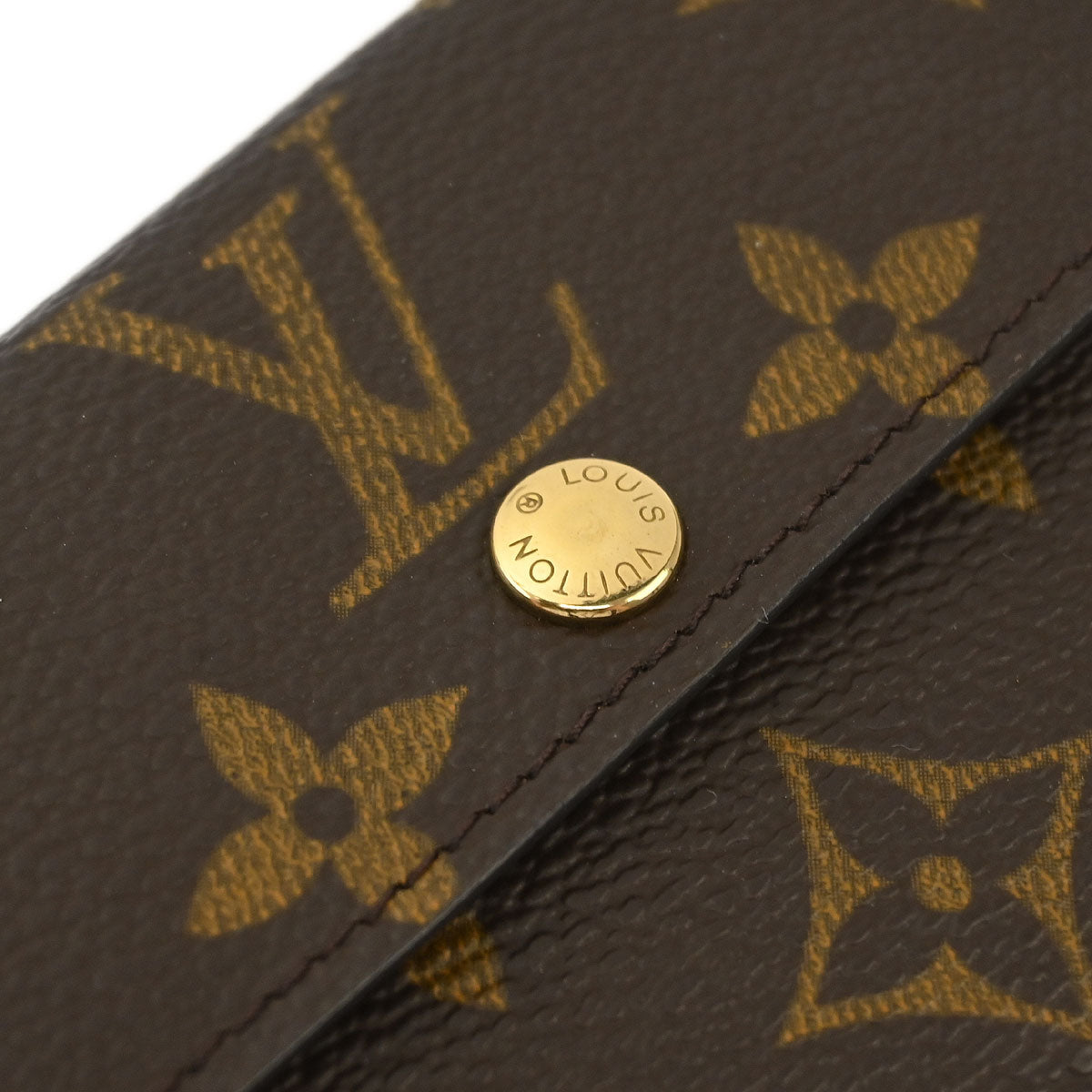 Louis Vuitton 2002 Monogram Ludlow Coin Case Wallet M61927