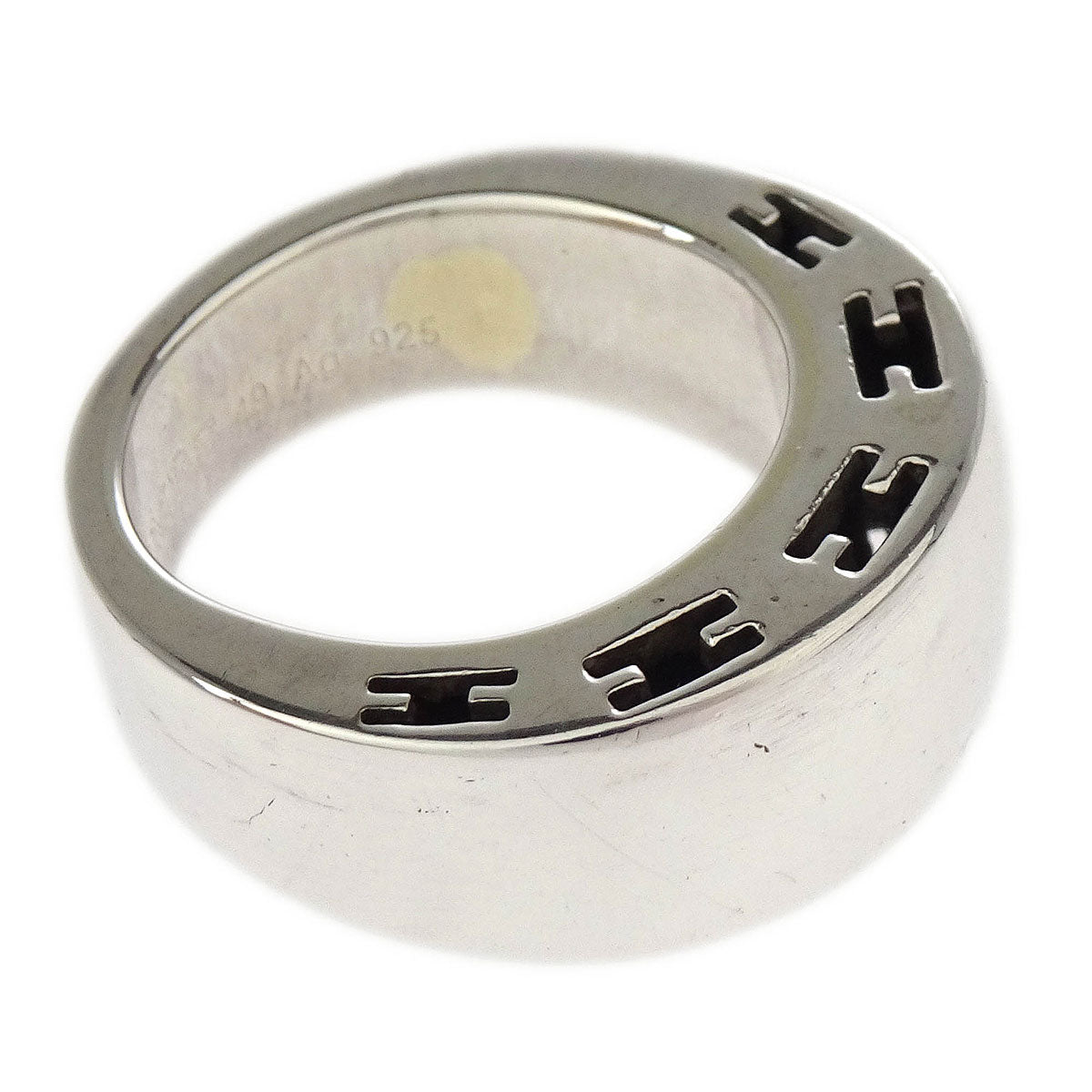 Hermes Clarite Ring #49 #47 Ag925 Silver