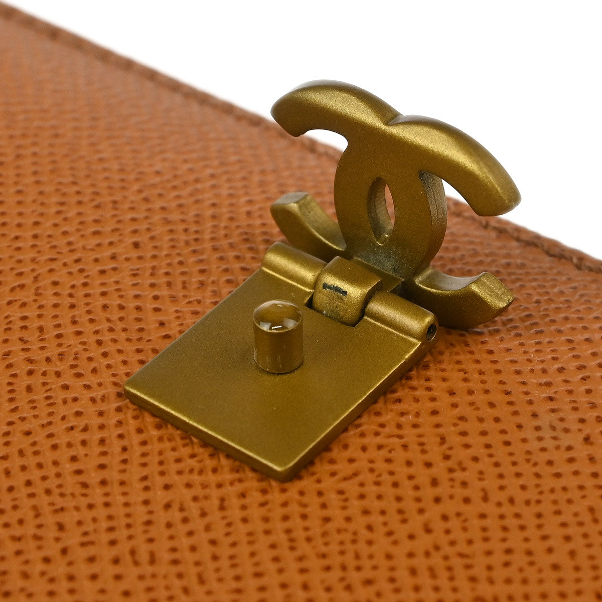 Chanel 1997-1999 Brown Calfskin Classic WOC Wallet On Chain