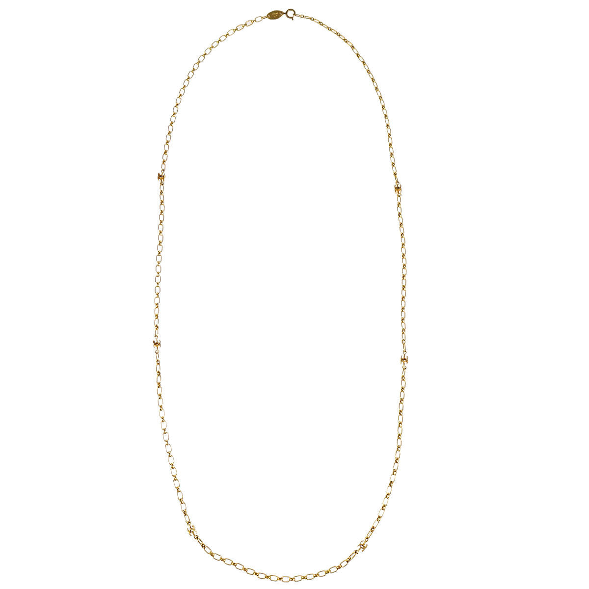 Chanel Chain Necklace Gold 1982