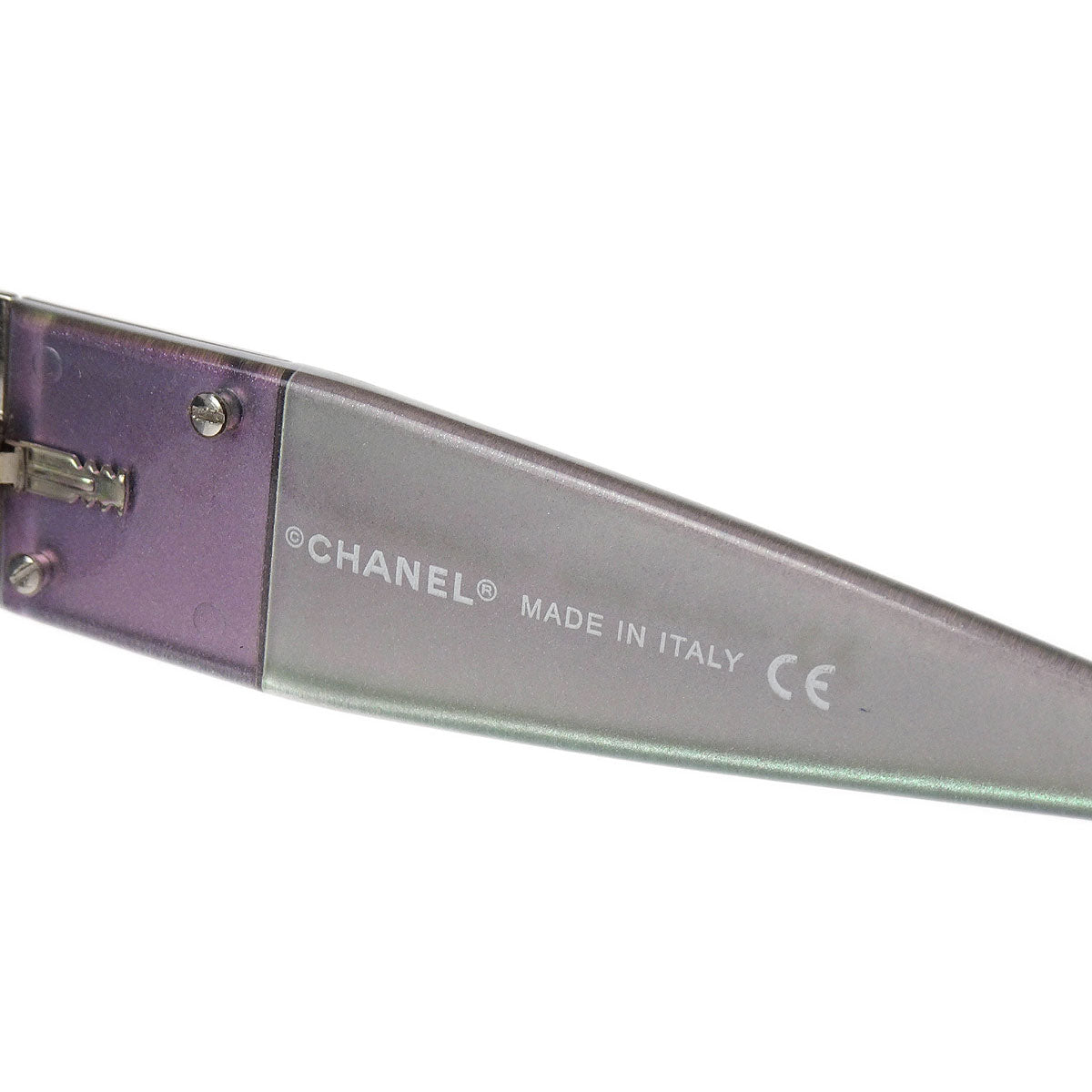 Chanel Sunglasses Eyewear Black Rhinestone Small Good