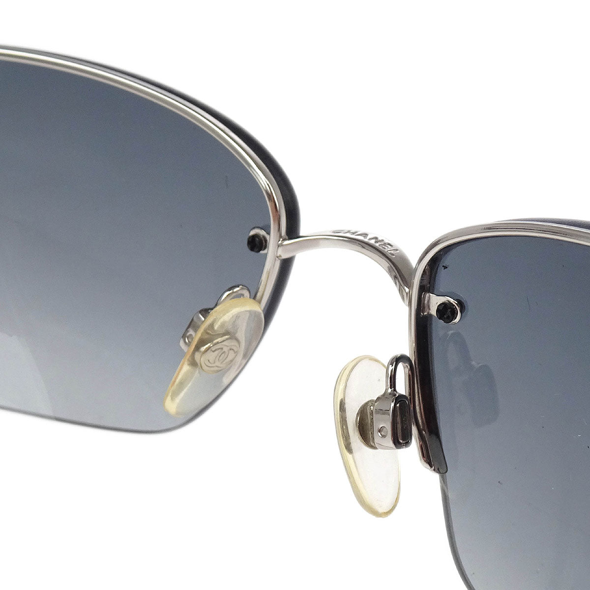 Chanel Sunglasses Eyewear Black Rhinestone Small Good