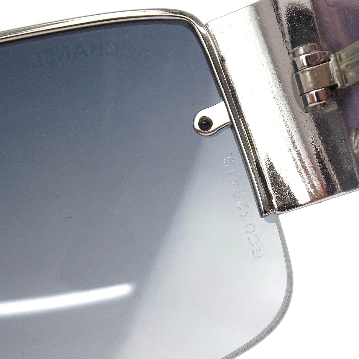 Chanel Sunglasses Eyewear Black Rhinestone Small Good
