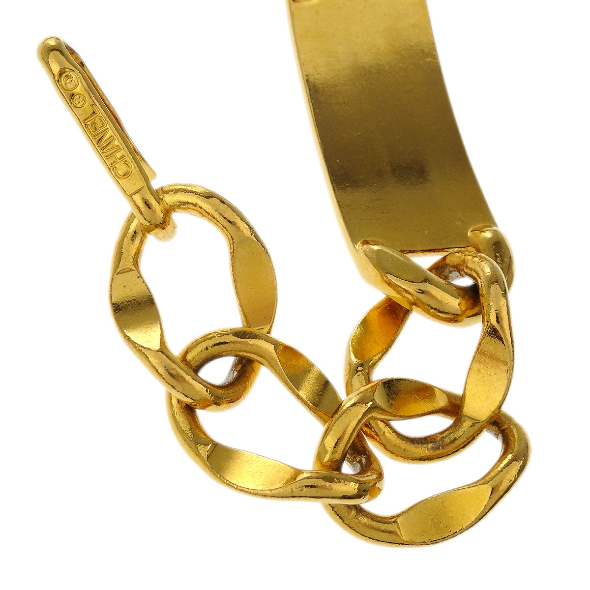 Chanel Chain Belt Medallion Gold Small Good