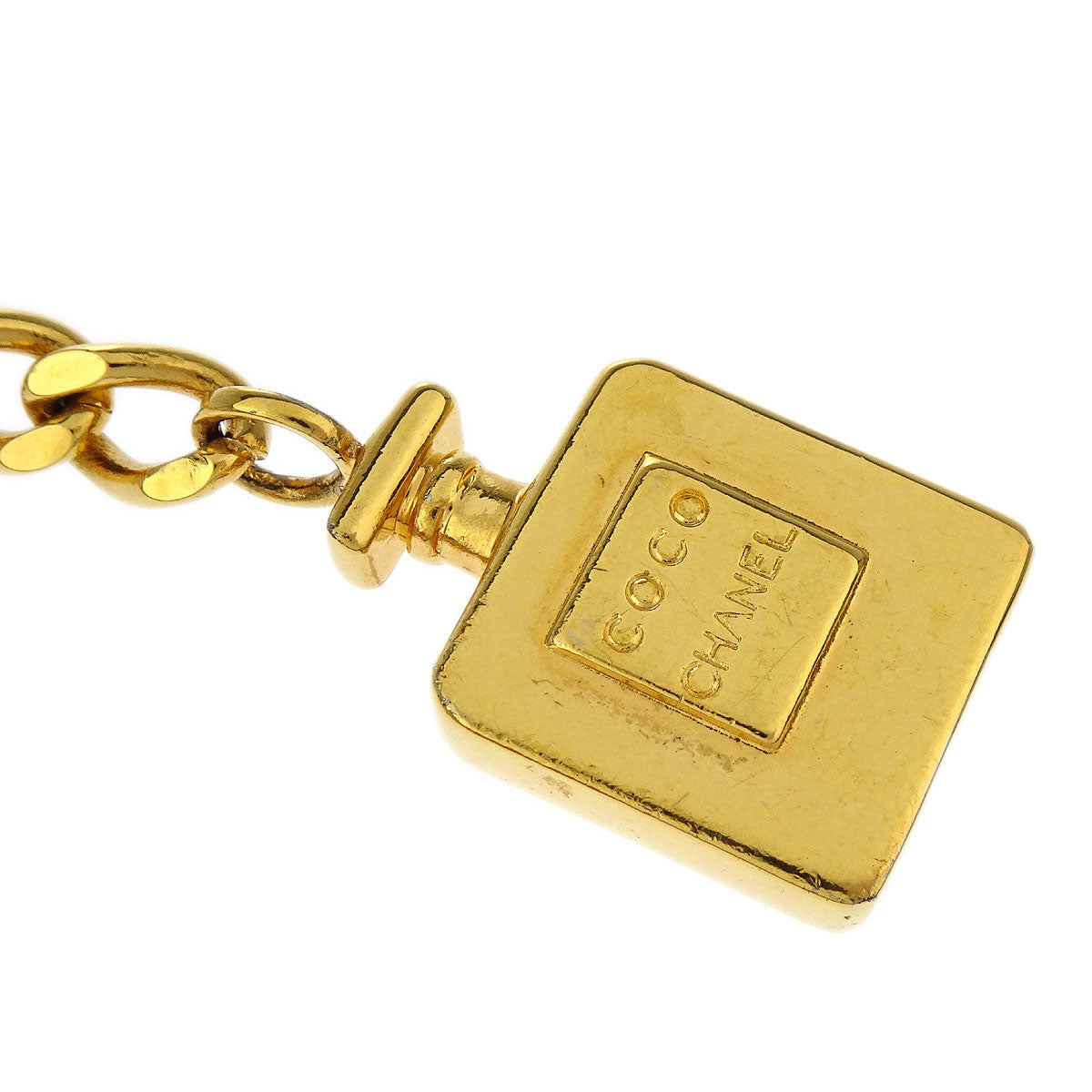 Chanel Chain Belt Perfume Gold Small Good