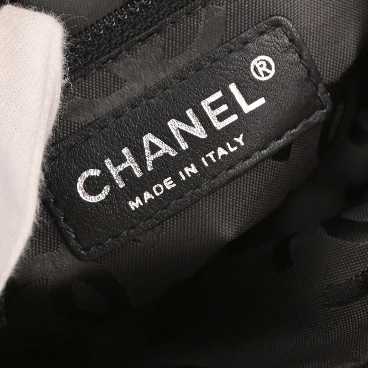 Chanel 2003-2004 Beige Calfskin Cambon Ligne Handbag