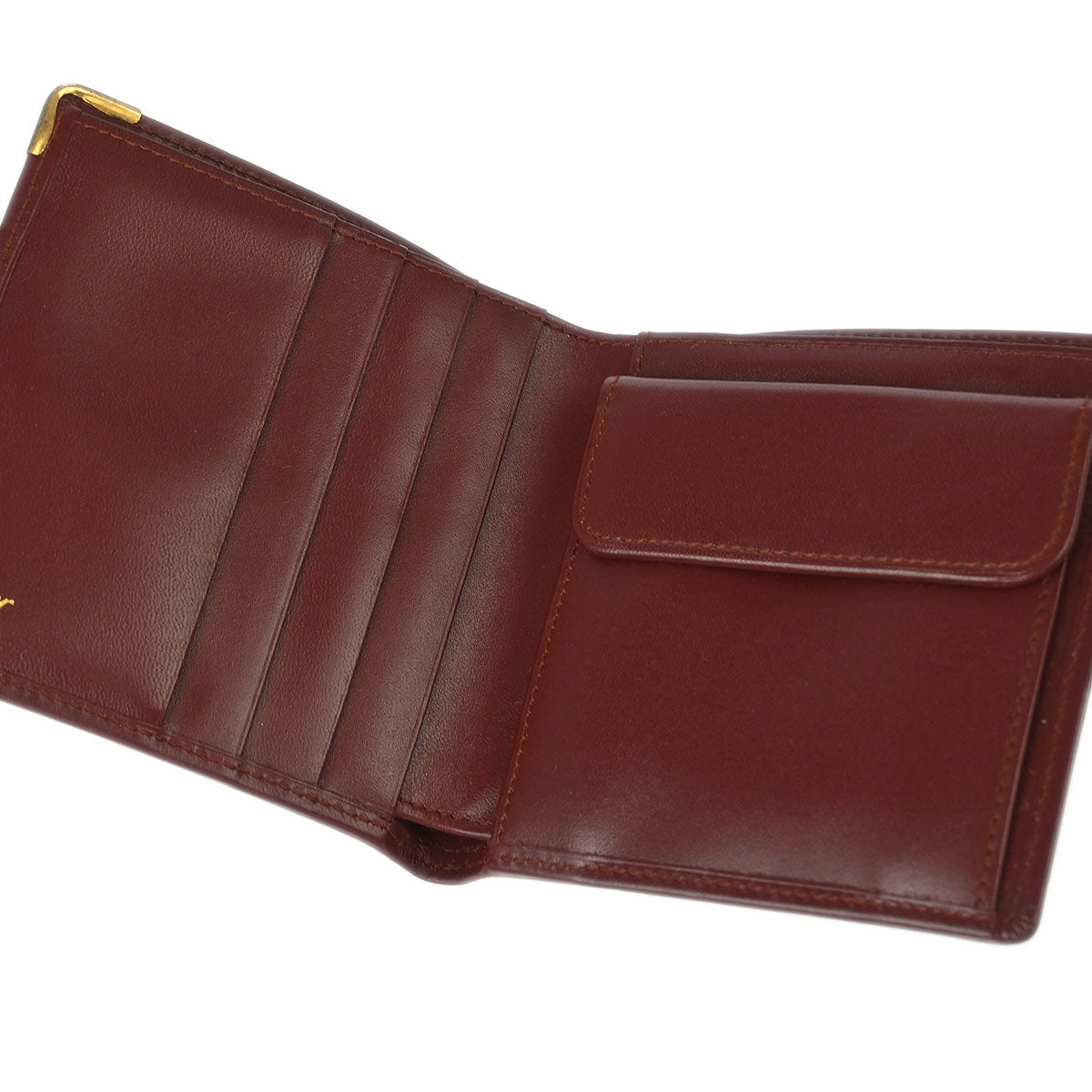 Cartier Must de Cartier Bifold Wallet Bordeaux